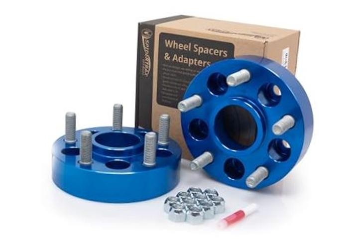 WHS035 Blue Wheel Adapters (Pair)