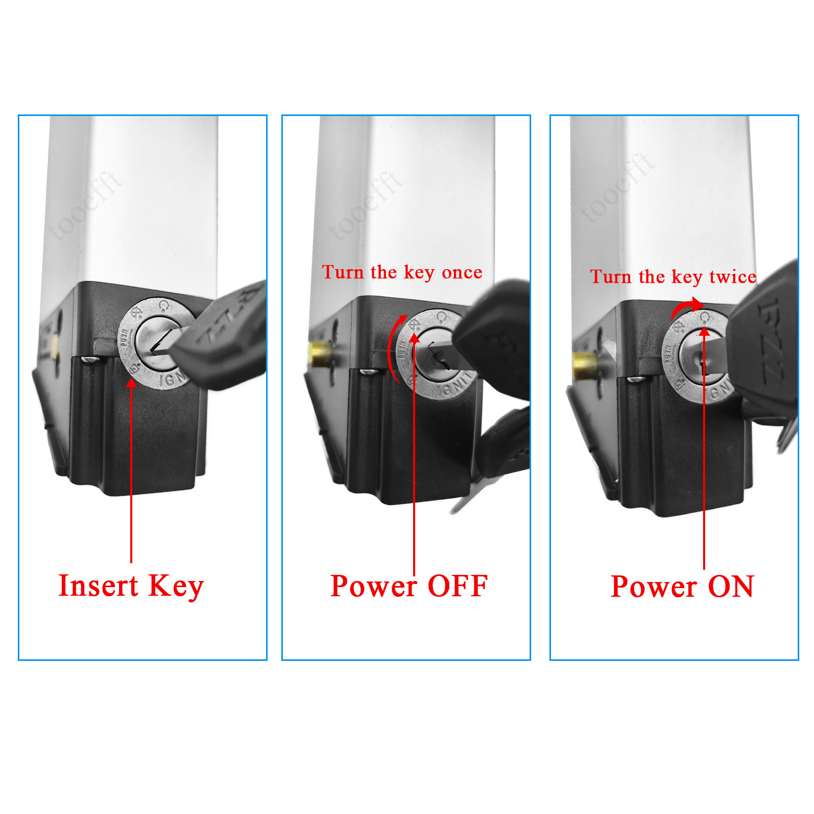 48V 10.4Ah 14Ah Folding Bike Battery for eLectric XP2.0 Samebike LO26 20LVXD30