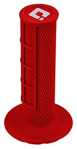 Odi Half-Waffle Mini Single-Ply Motocross/Dirt Bike Motorcycle Hand Grips – Red