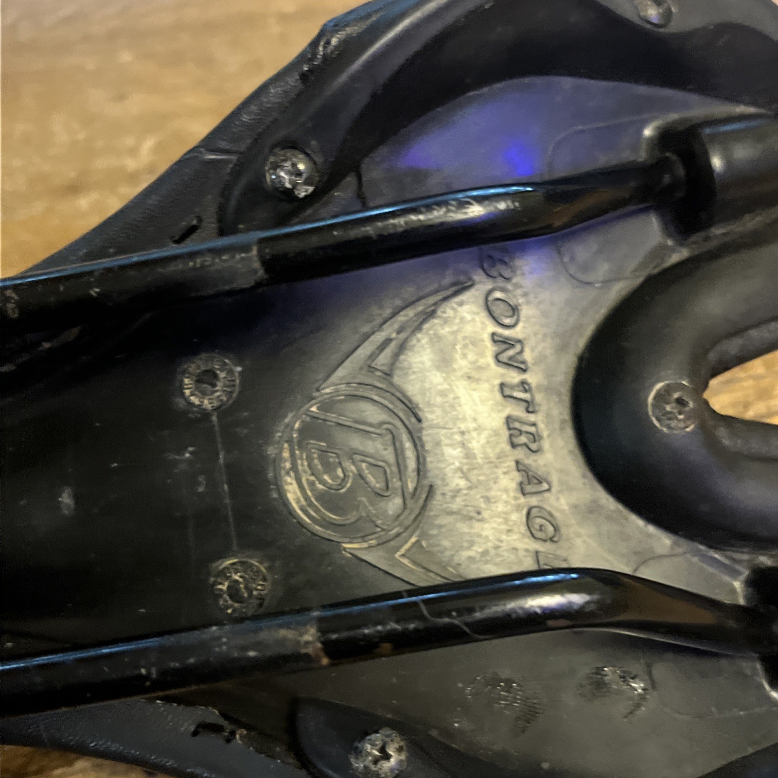 Vintage Bontrager Road Bike Saddle 278 mm Length 135 mm Wide 90s 00s Road Bike