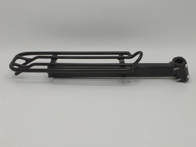 Aluminum Alloy Clamp On Seat Post Cargo Rack for Road Hybrid Mountain Bike