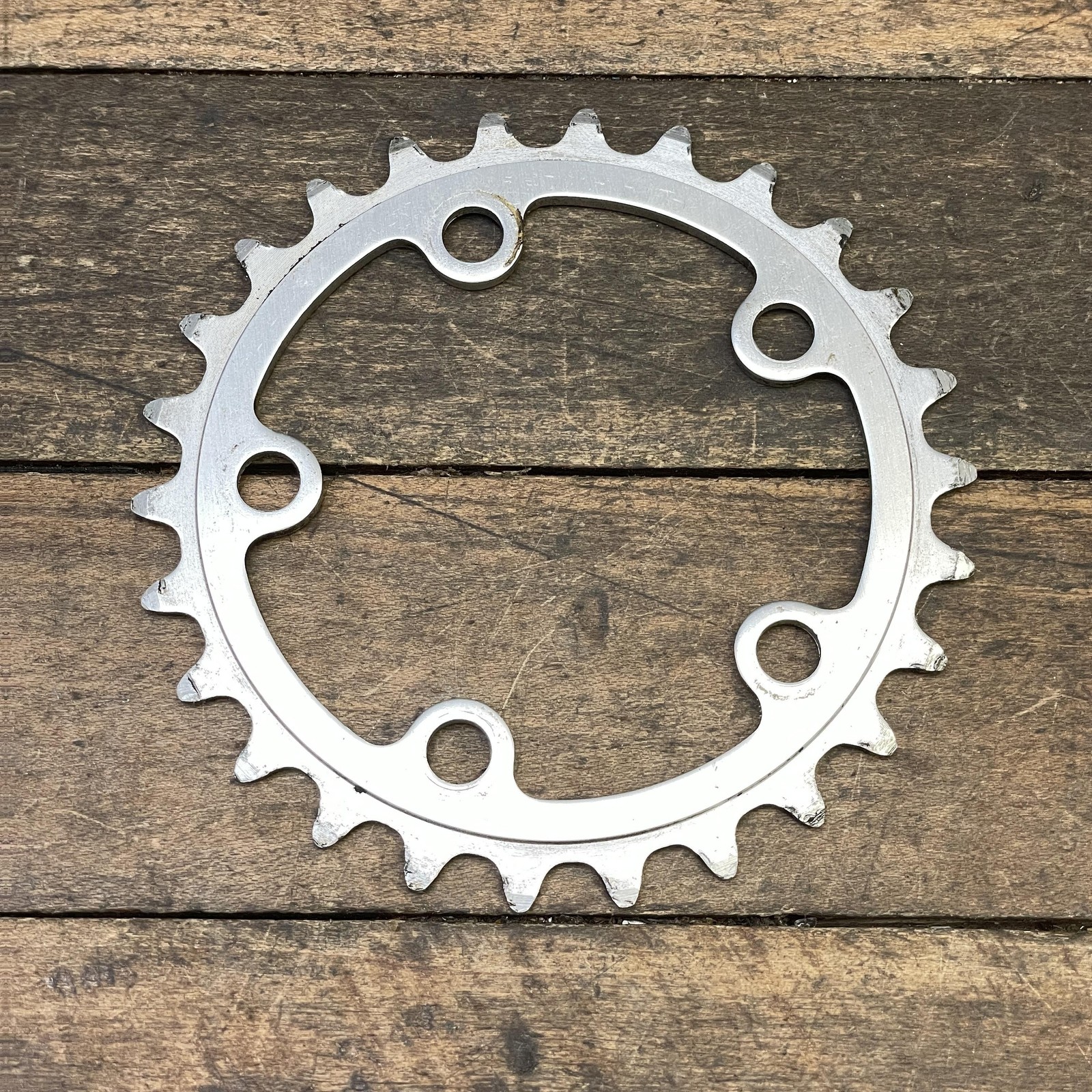 Vintage Sugino 26T Chainring 26 Tooth 74 BCD 5-Arm 80s Japan MTB Inner Ring AL