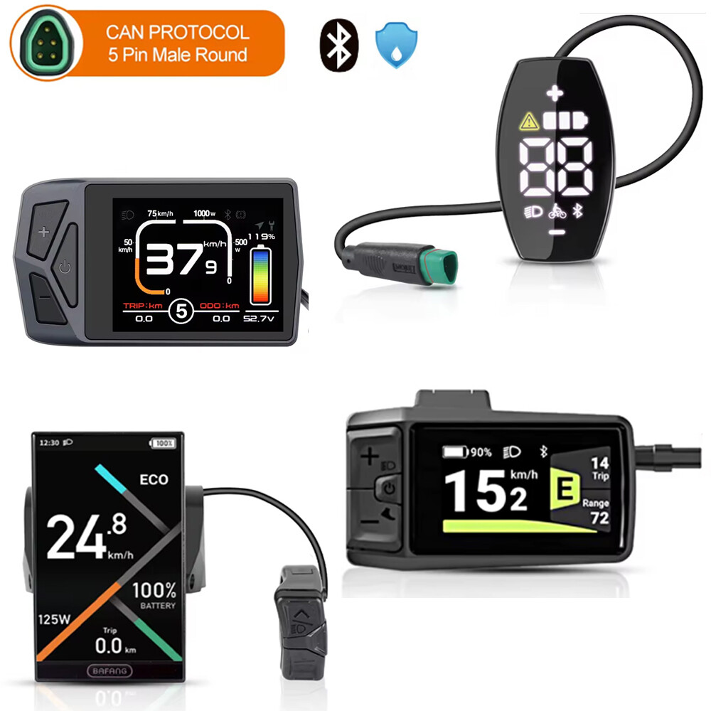 Bafang Display CAN Protocol for BAFANG Hub Mid Drive Motor Kit Bicycle screen US