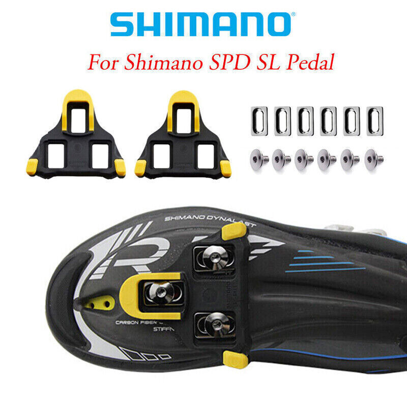 Shimano SM-SH11 SH11 SH12 Cleat set 6 Degree Float SPD-SL Road Bike Pedal Cleats