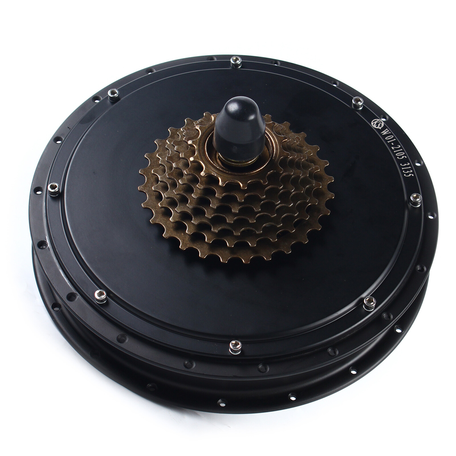 500RPM 48V 1500W Rear Hub Motor Fat Wheel Thread Brushless Gearless Hub Motor