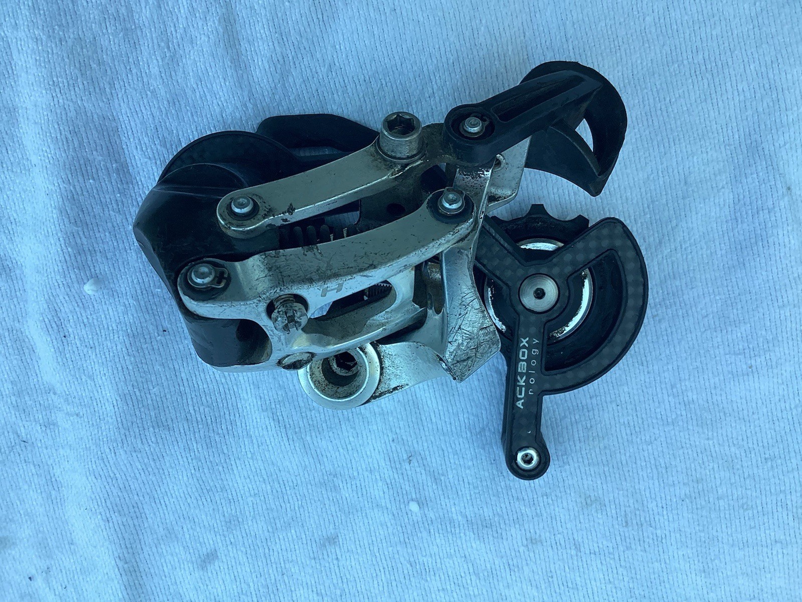SRAM XO X9 REAR DERAILLEUR 9 SPEED Medium CAGE Black Box