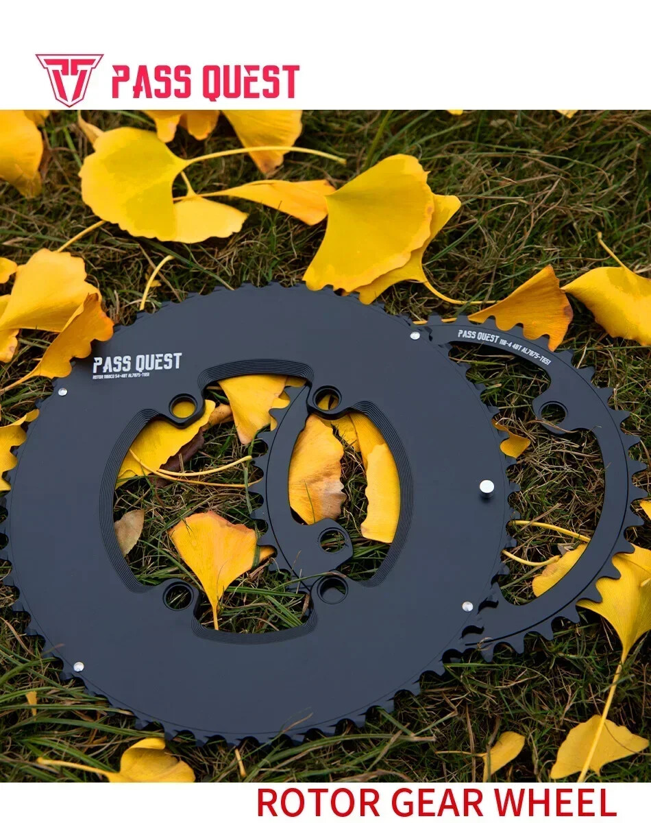 Road Bike 110BCD Chainring 110bcd 4-claw Double Chainring 2x11S 12S 50-34T