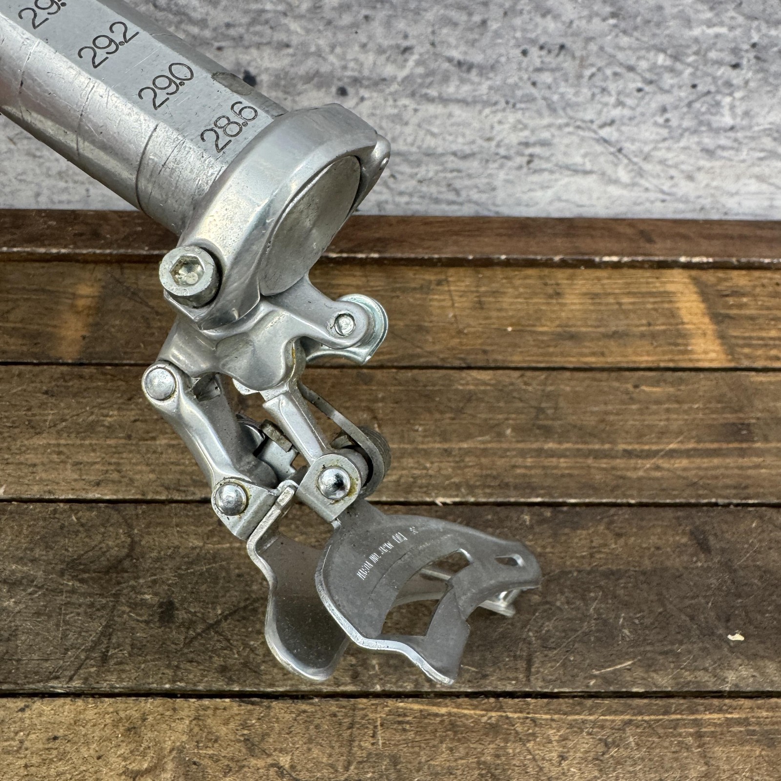 Vintage Suntour XC Front Derailleur 28.6 Clamp Triple NOS Japan Bottom Pull 80s