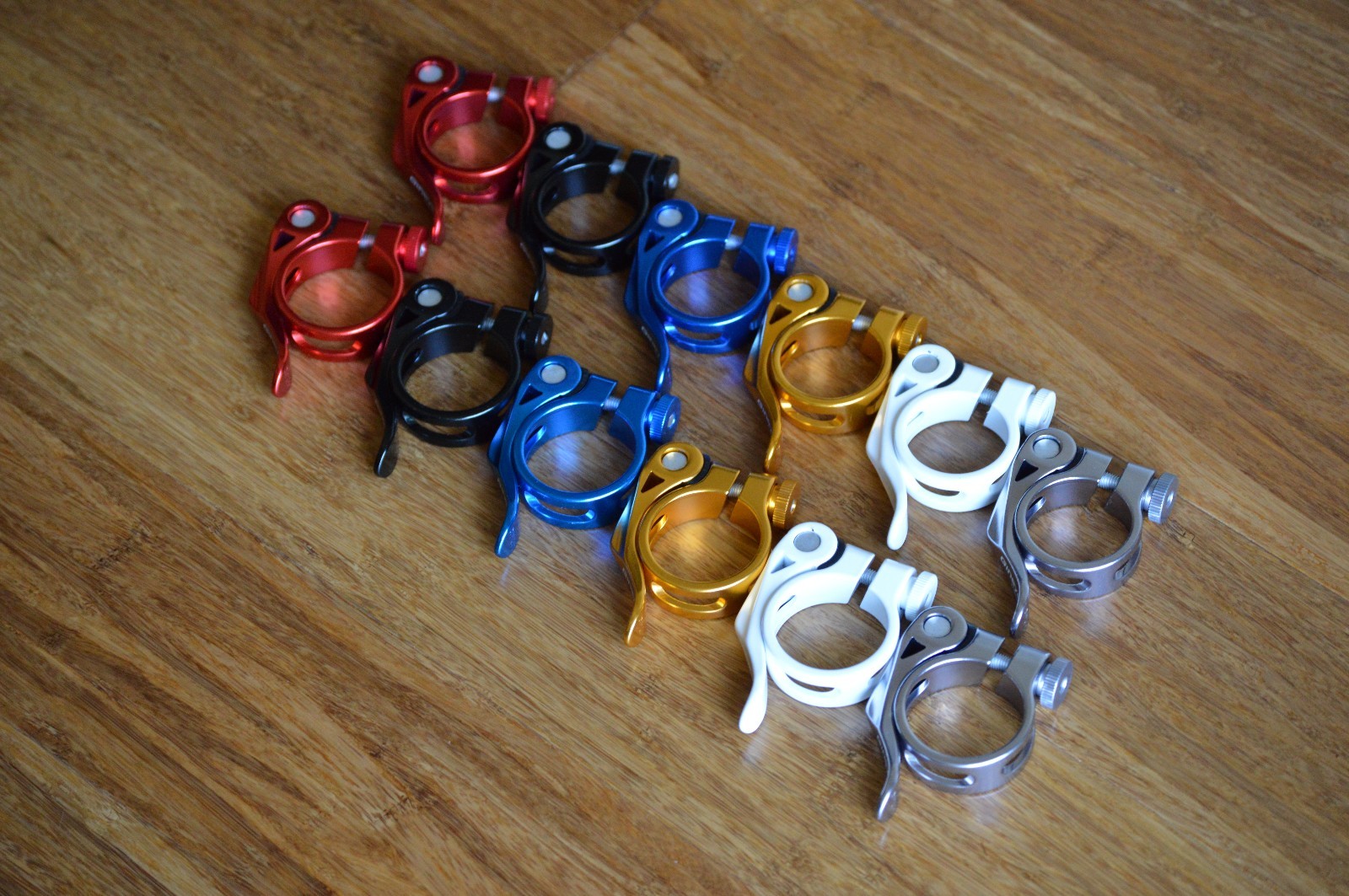 Modifiedcomponents KC89 Quick release Seat Post CLAMP Size: 31.8mm / 34.9mm