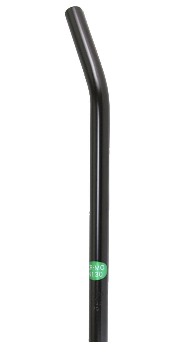 MCS BMX Racing Seatpost Laid Back Cro Mo 22.2mm Black