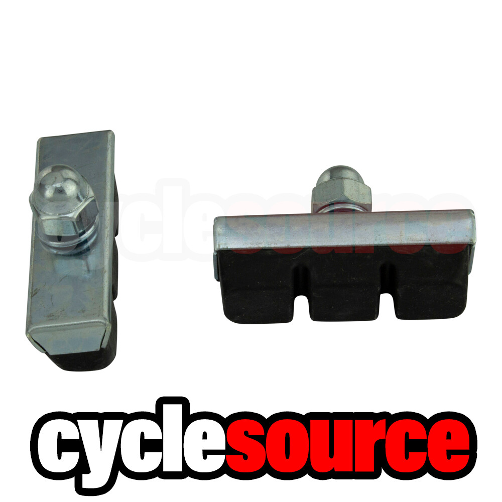 ENIX Classic 40mm Bike Bicycle Brake Shoes Chrome/Black