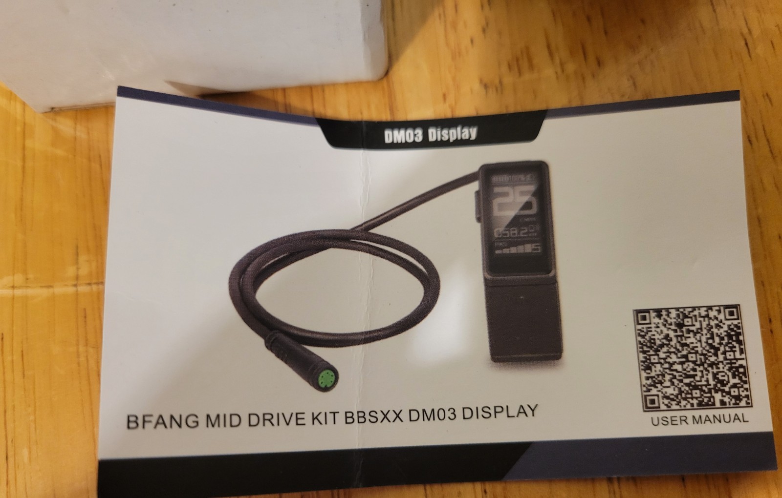 Electric Bike DM03 Mini LCD Display For BAFANG BBSXX BBS01/02B BBSHD Drive Motor