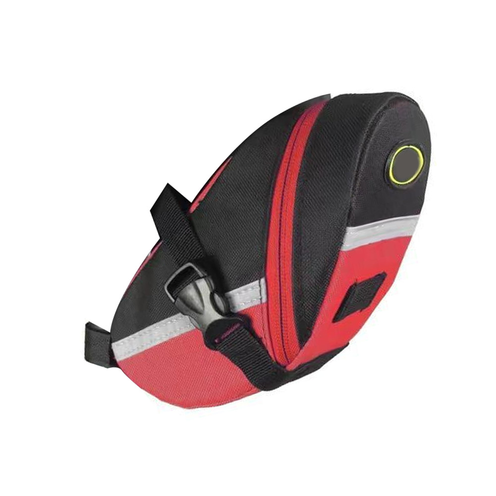 Bicycle Saddle Bag 20x8x6cm Quick Detach Design for MTB and Road Cycling