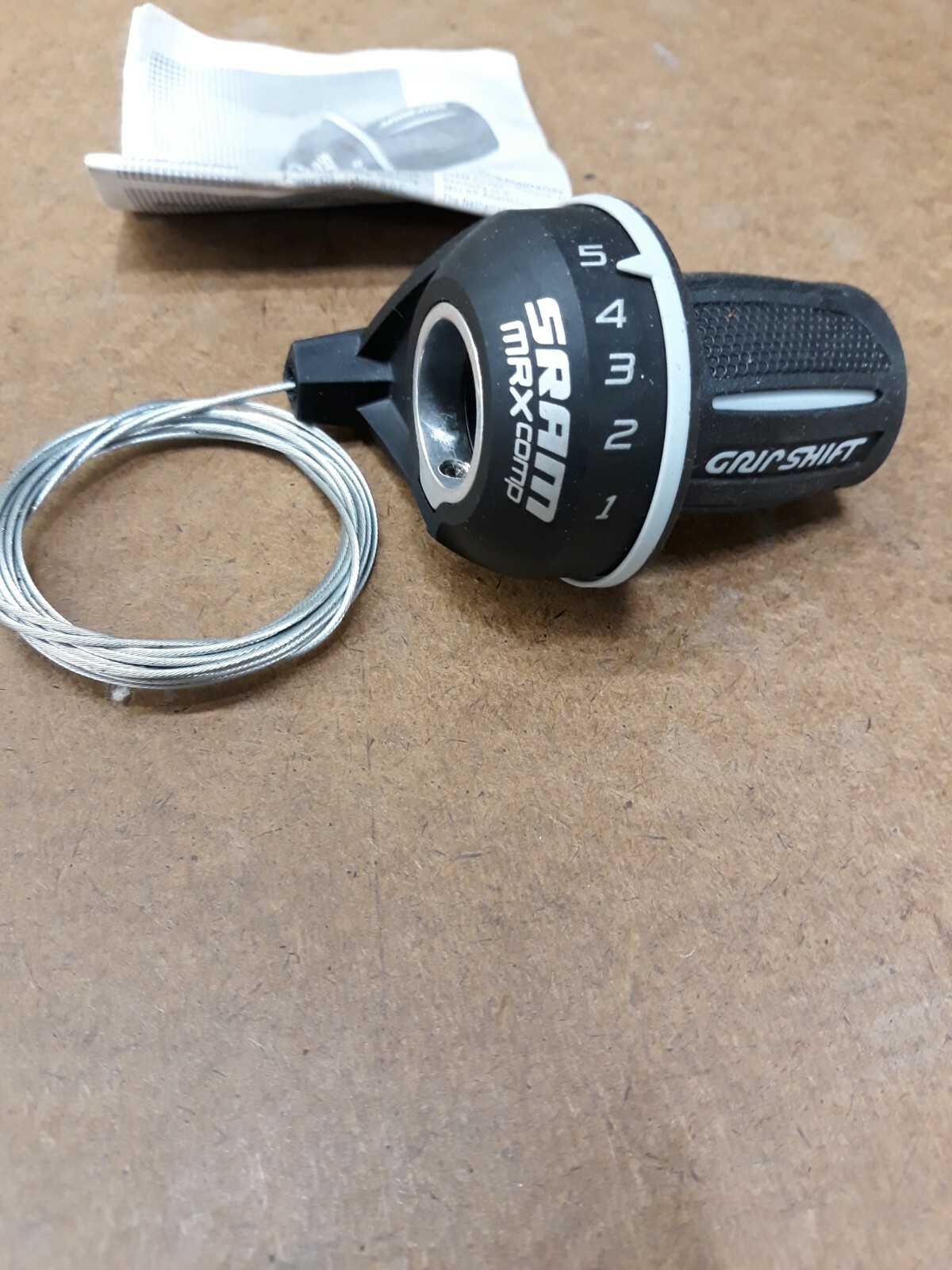 SRAM GripShift MRX 5-Speed Left Rear Shifter Black