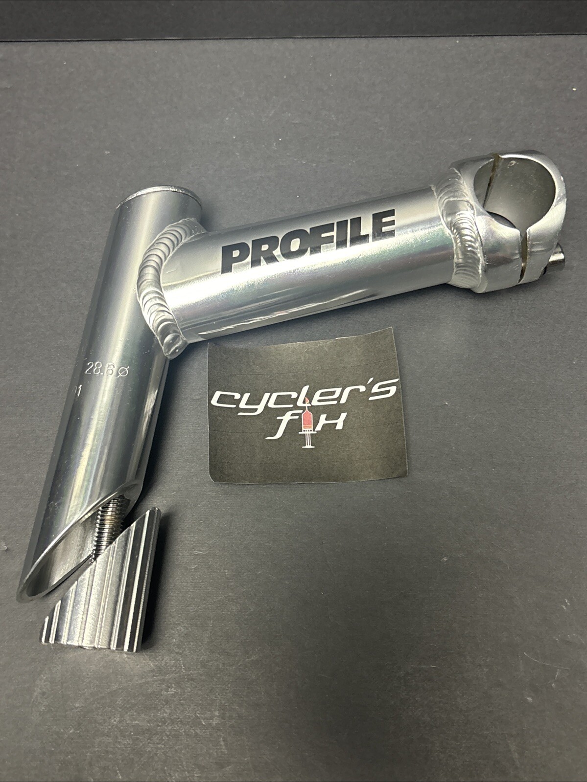 NOS Profile Design 1 1/4” 28.6mm Alloy Quill Stem 110mm Mtb Atb Bike Fit Ritchey