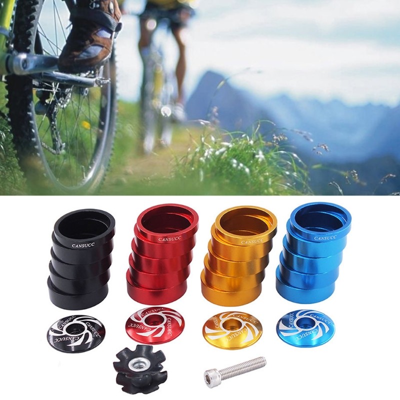 4 Color Headset Front Fork Stem Ring Gasket