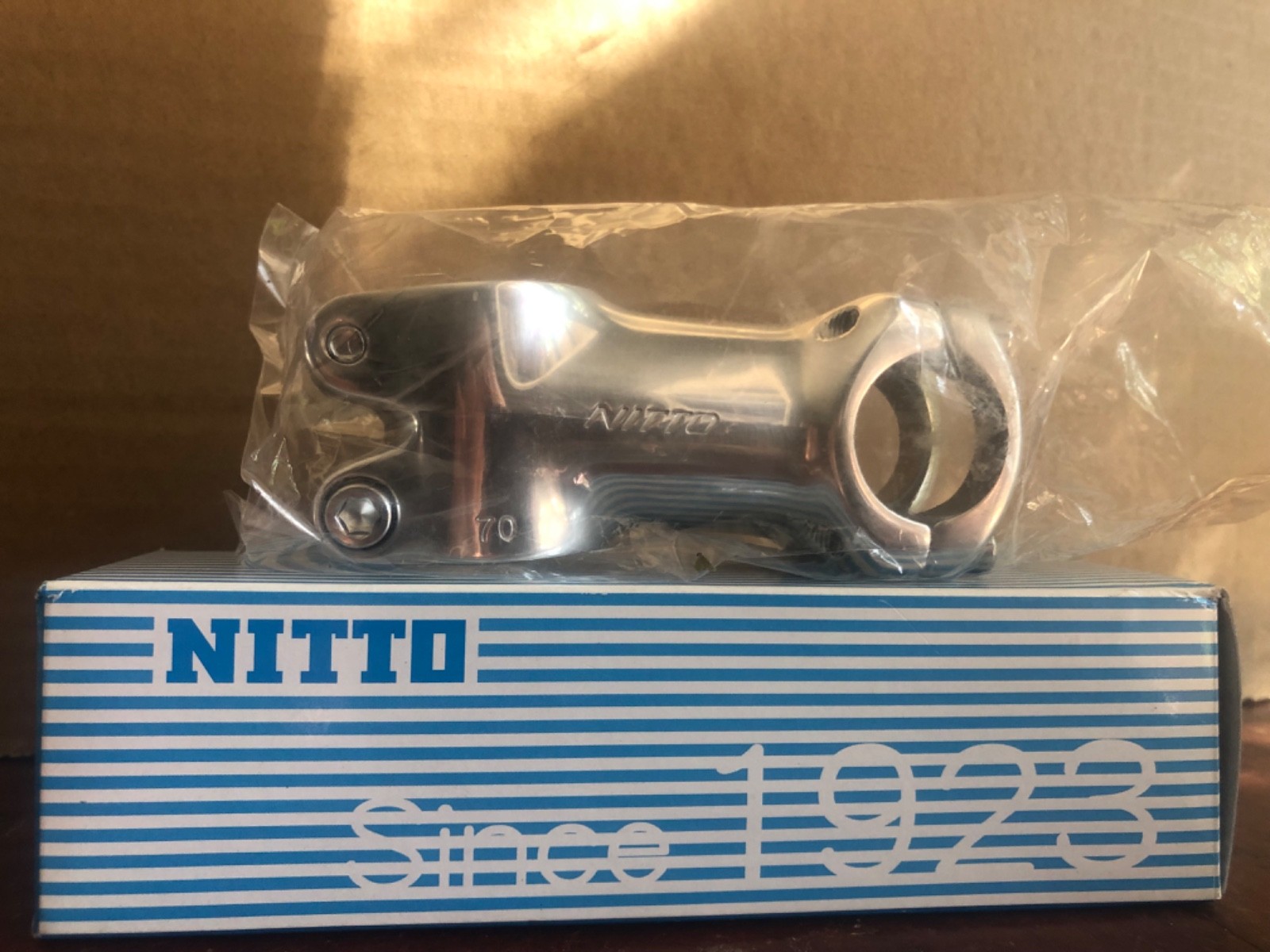 Nitto Track Bike Pista NJS Stem UI-75 28.8×25.4 70mm length silver