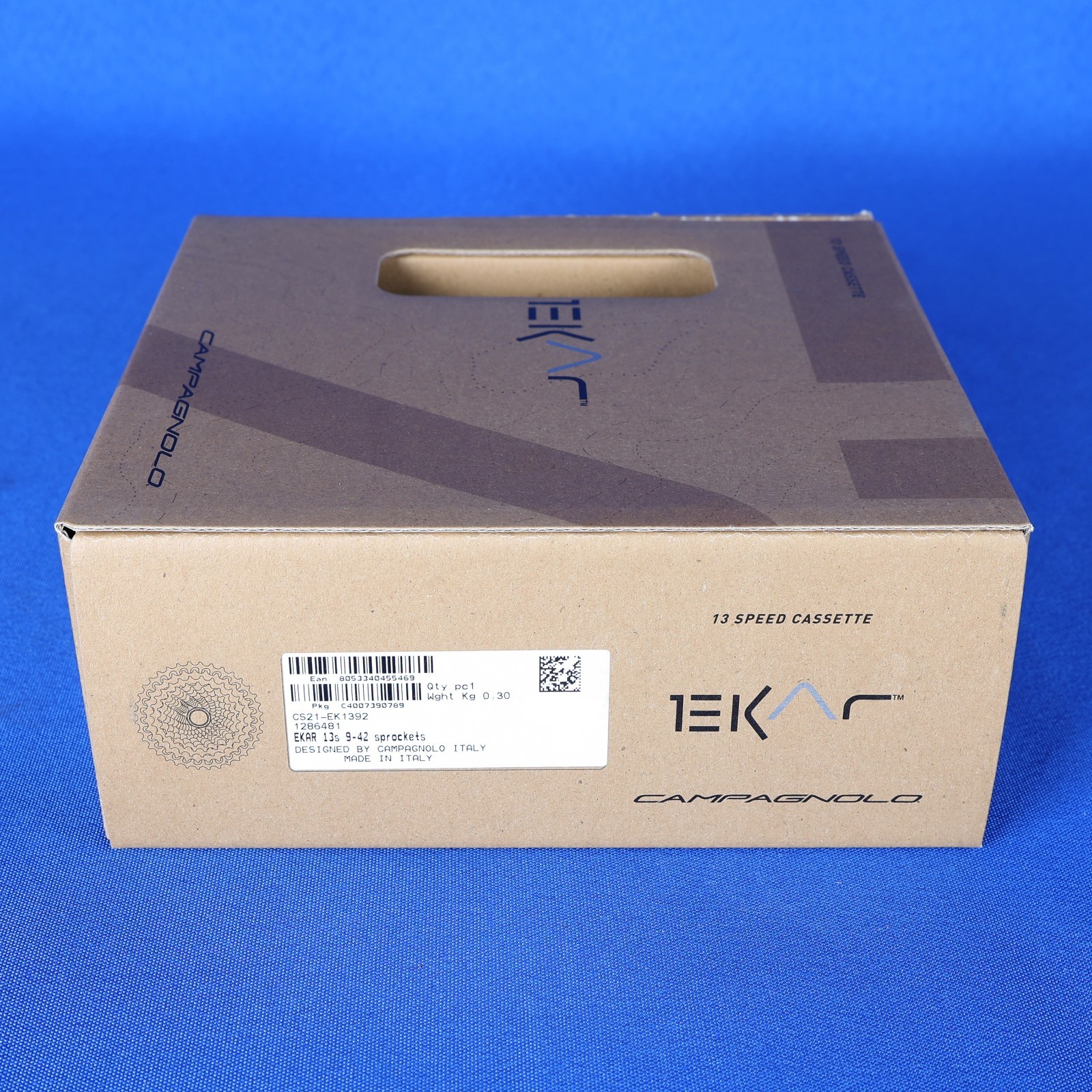 New Campagnolo Ekar 13 Speed Cassette 9-42T Made in Italy