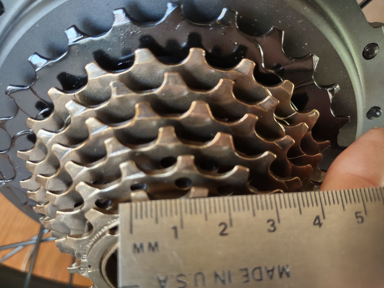 7 speed 48v 300-500 watt 20″ x 3″ ebike rear assembly