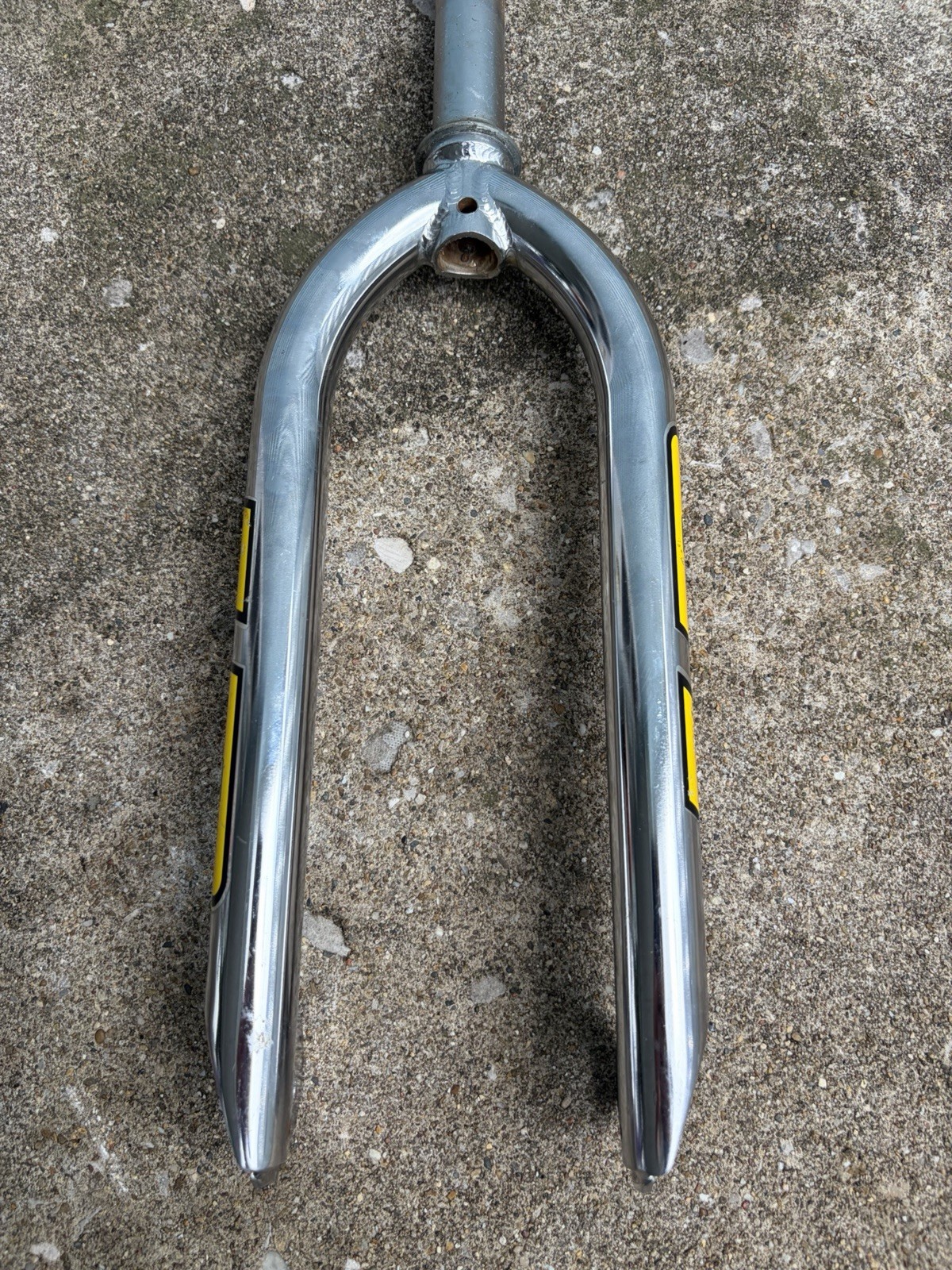 Vintage GT Spinner BMX Fork 20in 1 In Threaded Chrome Old School Forks