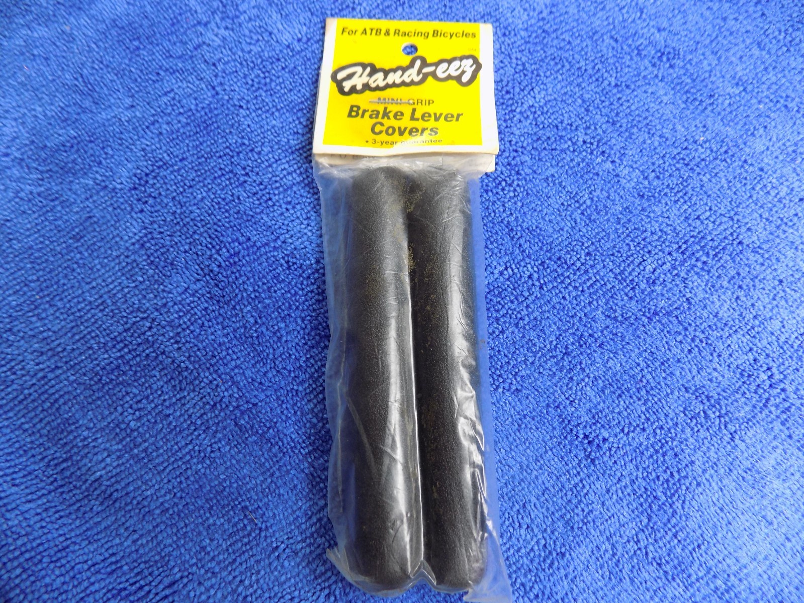 VINTAGE NIP HAND-EEZ MINI GRIP BRAKE LEVER COVERS BLACK MADE IN USA