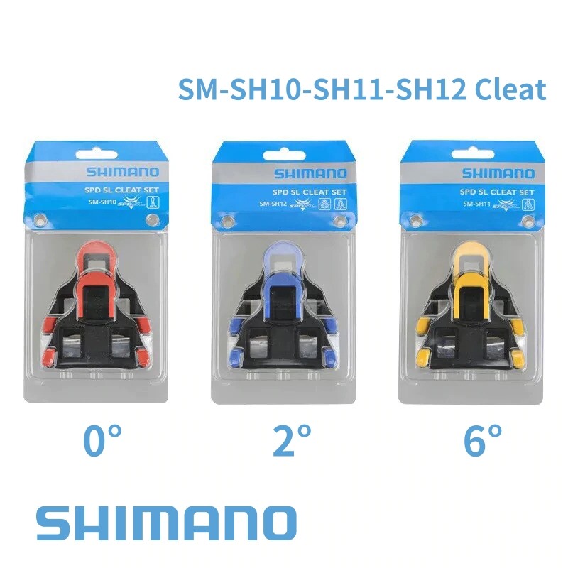 Shimano SPD-SL Cleat Set SM-SH10 SM-SH11 SM-SH12 Pedal Cleat Road Bike