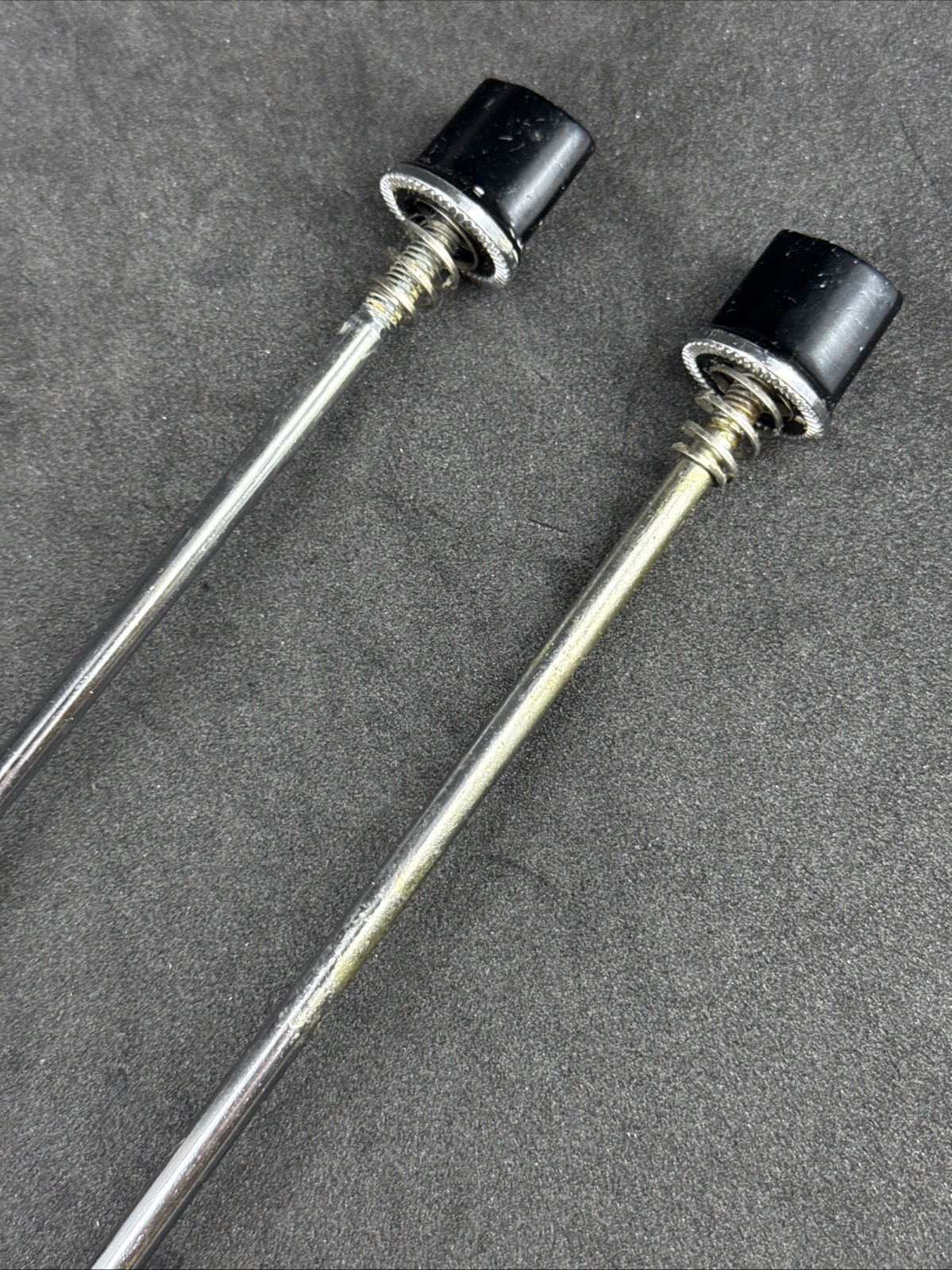 CLASSIC Bontrager Race Lite Stainless 100/130 Quick Release Skewer SET GOOD USED