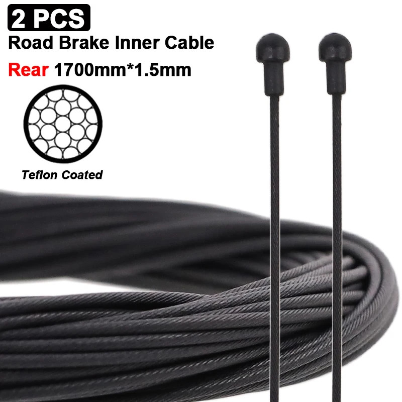 MTB Bike Brake Shift Cable Set Stainless Steel Coated Road Bicycle Kit