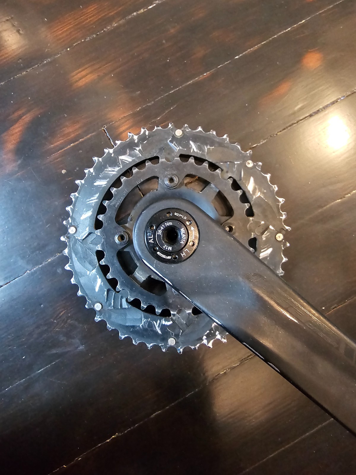 FSA AGX crankset, 170mm crank length, model CK4003, 48/32T