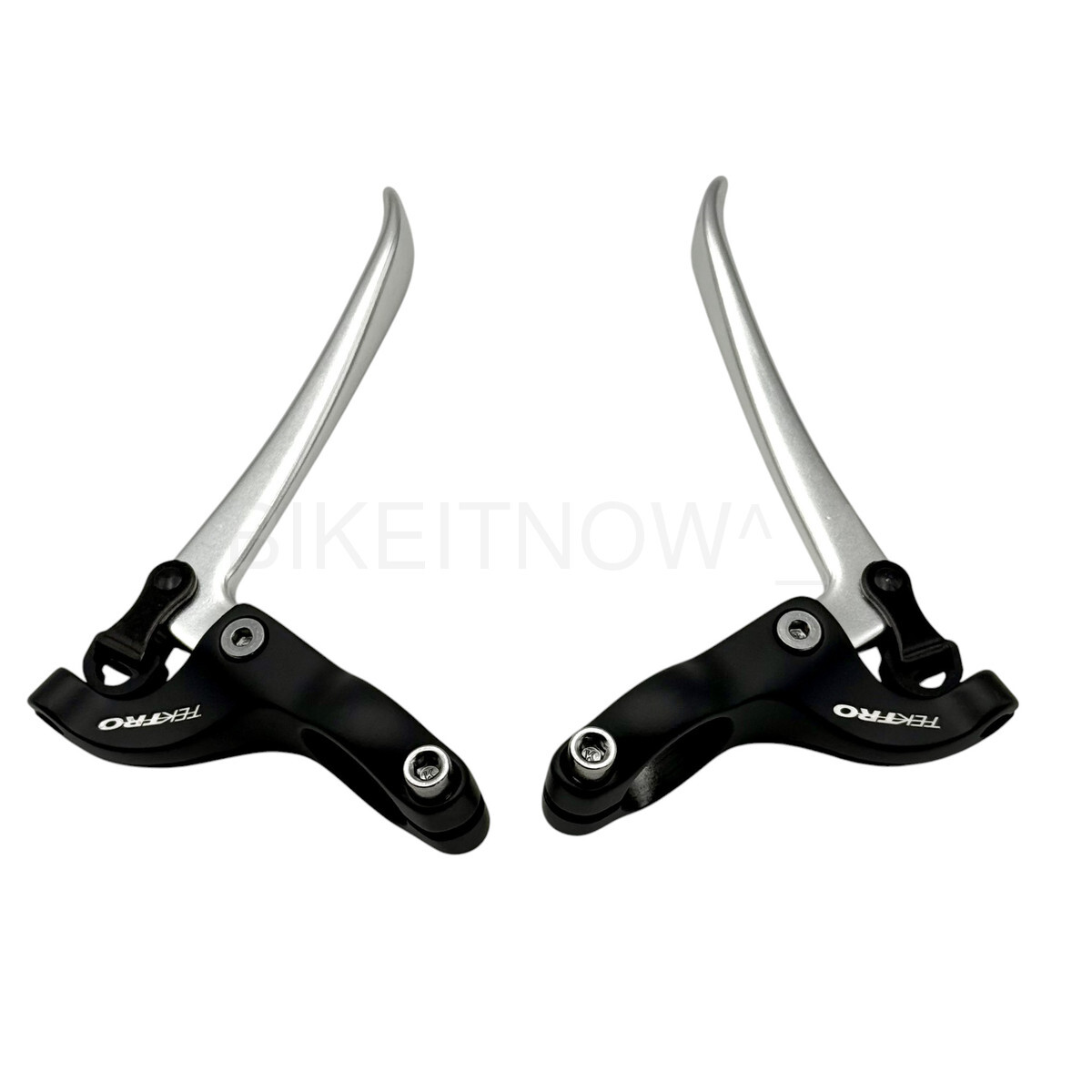 Tektro FL750 Brake Lever, 22.2mm Black/Silver, fit City/Road/Single Speed Bike