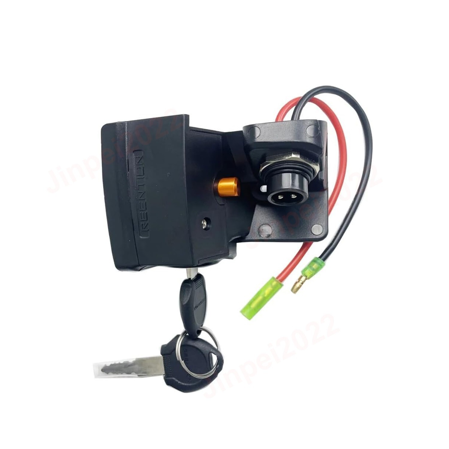 Reention Dorado Battery Mounting Base Holder with Top & Bottom Bracket Lock Keys