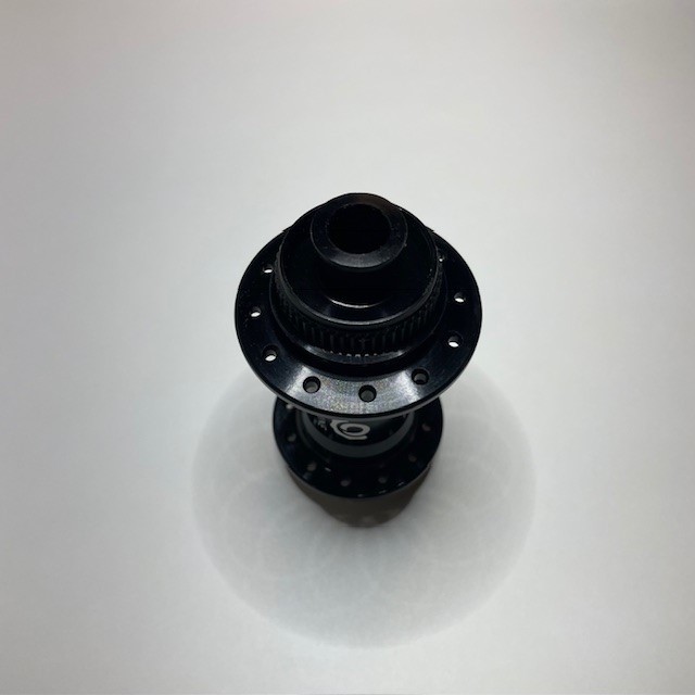 Industry Nine 1/1 Front Hub – 12 x 100mm, Center-Lock, Black, 24H