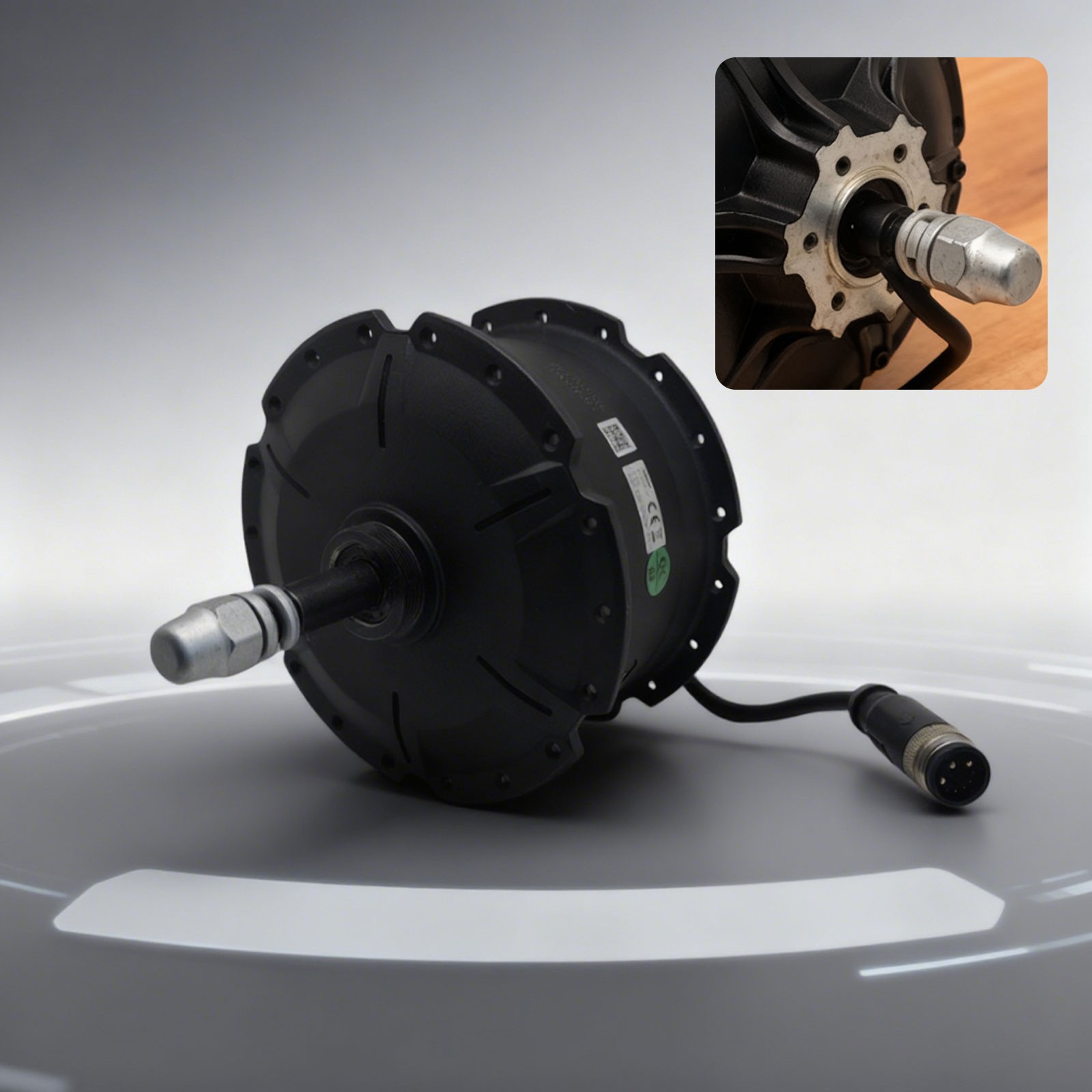 48V 750W Rear Hub Motor Fat Wheel 175mm E-Bike Right Cable For Bafang G060