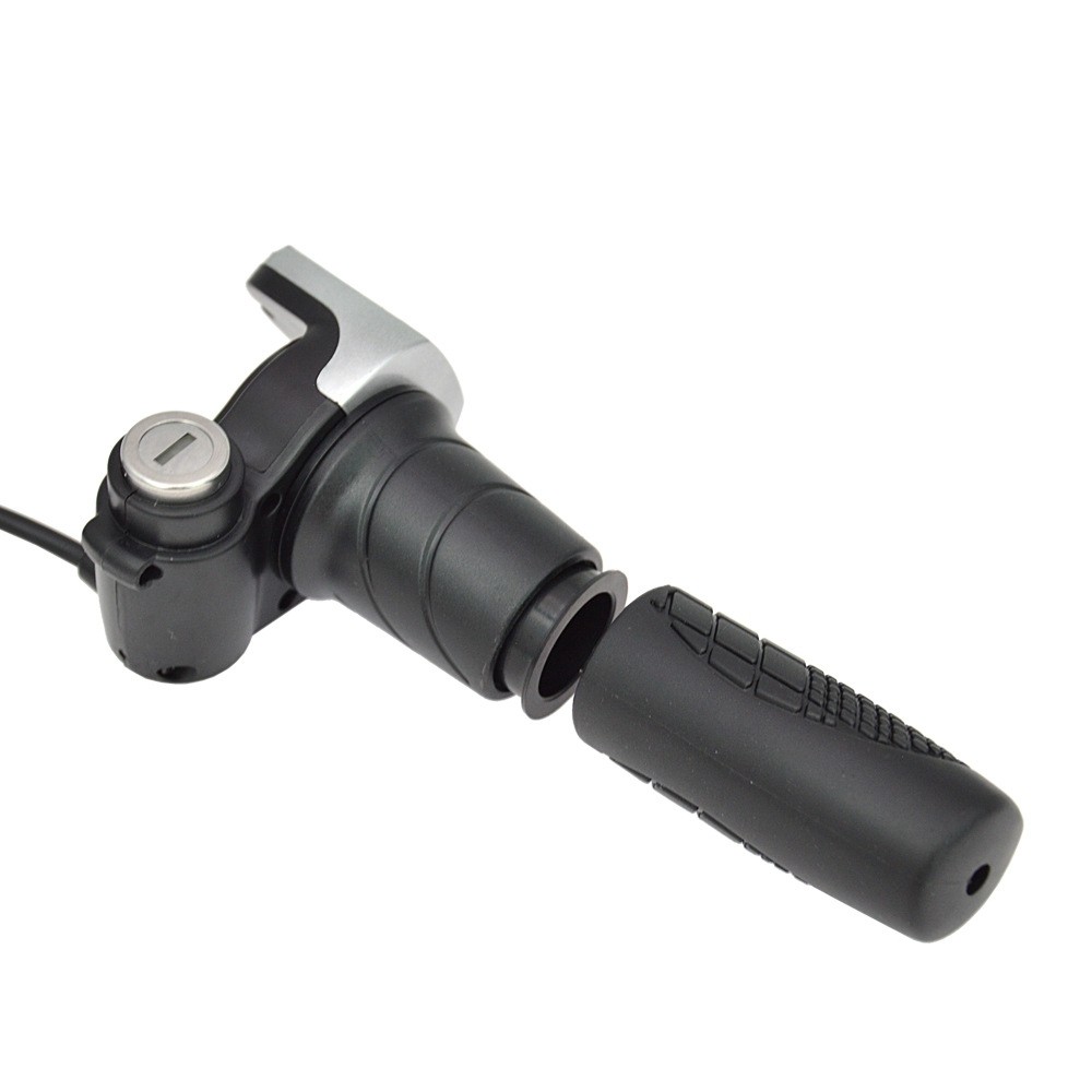 36V/48V E-Bike/Scooter Split Throttle Handle with Power Display & Key Lock USA