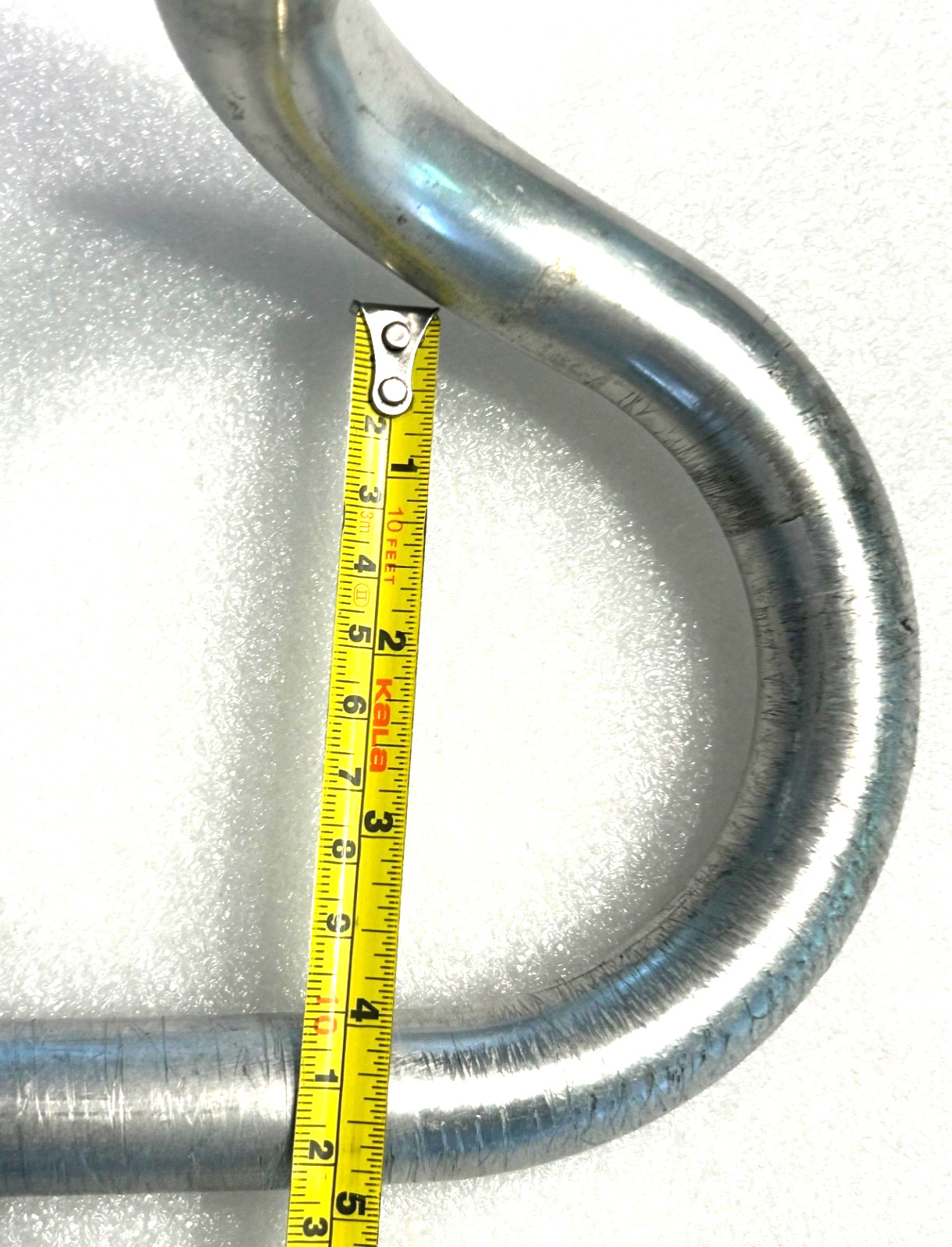 3TTT -HAND BAR – ALLOY – ROAD BIKE – SILVER – 26.0 / 38CM. – VINTAGE – USED