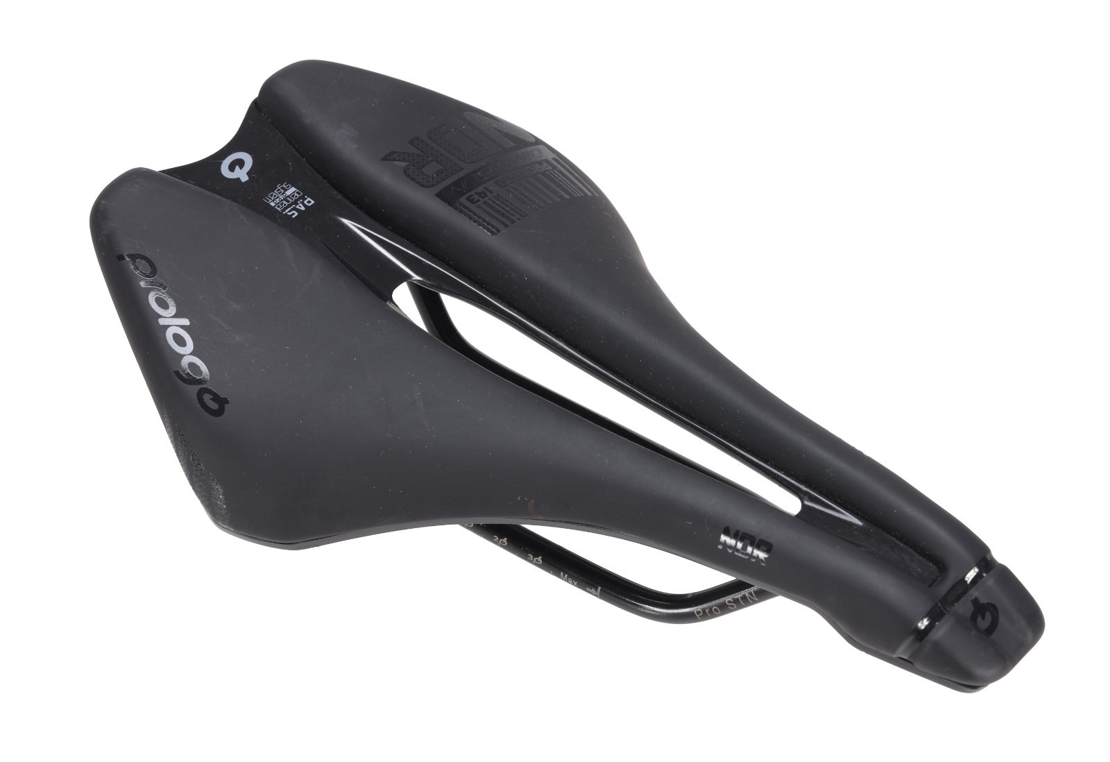 Prologo Dimension NDR PAS Alloy Gravel Bike Saddle 143mm 7 x 7mm BLACK XC MTB