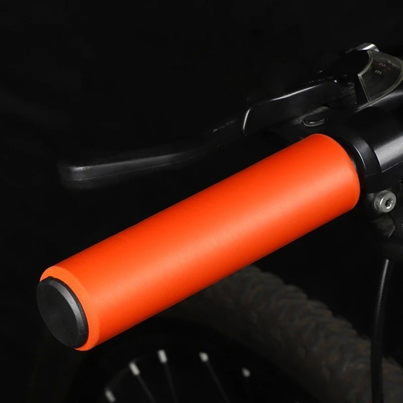 Bike Handlebar Grips Soft Anti Slip MTB BMX Rubber Sponge Cycling Grips Pair