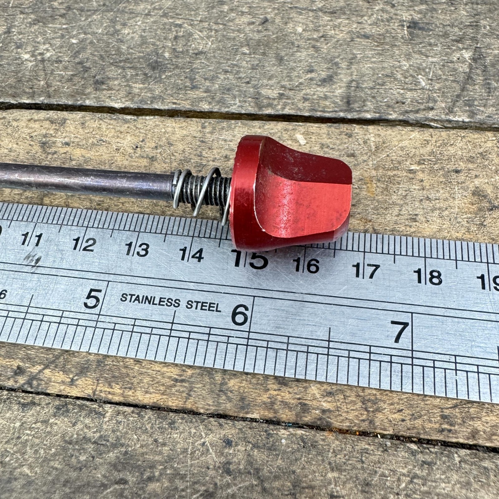 Vintage Salsa Rear Wheel Skewer Red 135 Mm MTB 90s Quick Release Bike