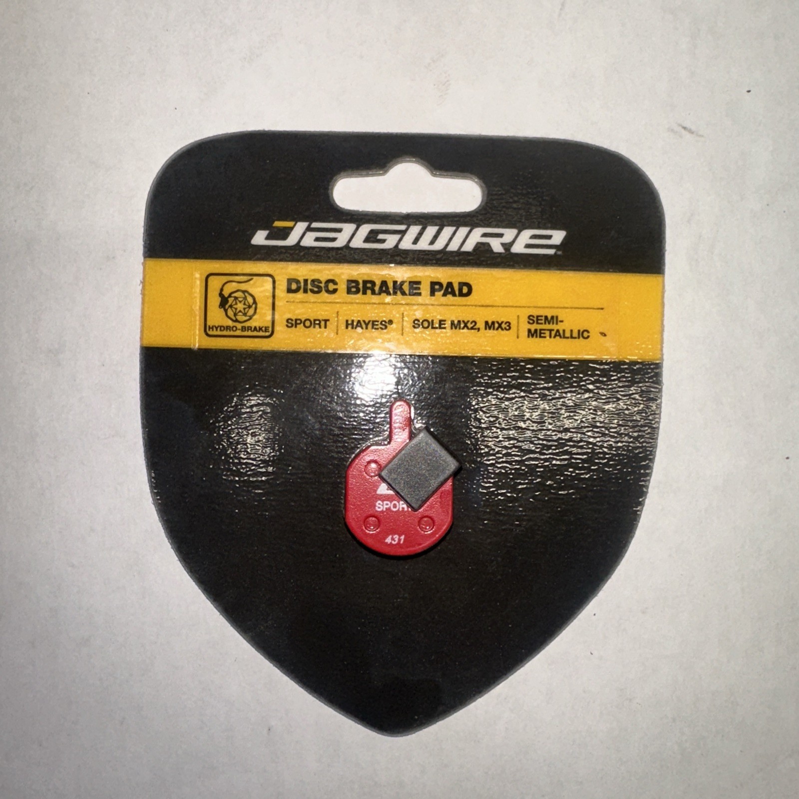 Jagwire Sport Hayes CX, MX, Sole Brake Pads Semi-Metallic New in Retail Package