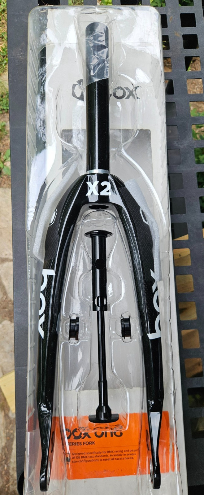 BOX ONE Carbon X2 PRO BMX Race Fork – 20″ wheel – 20mm & 10mm – BKFK1822020-BK