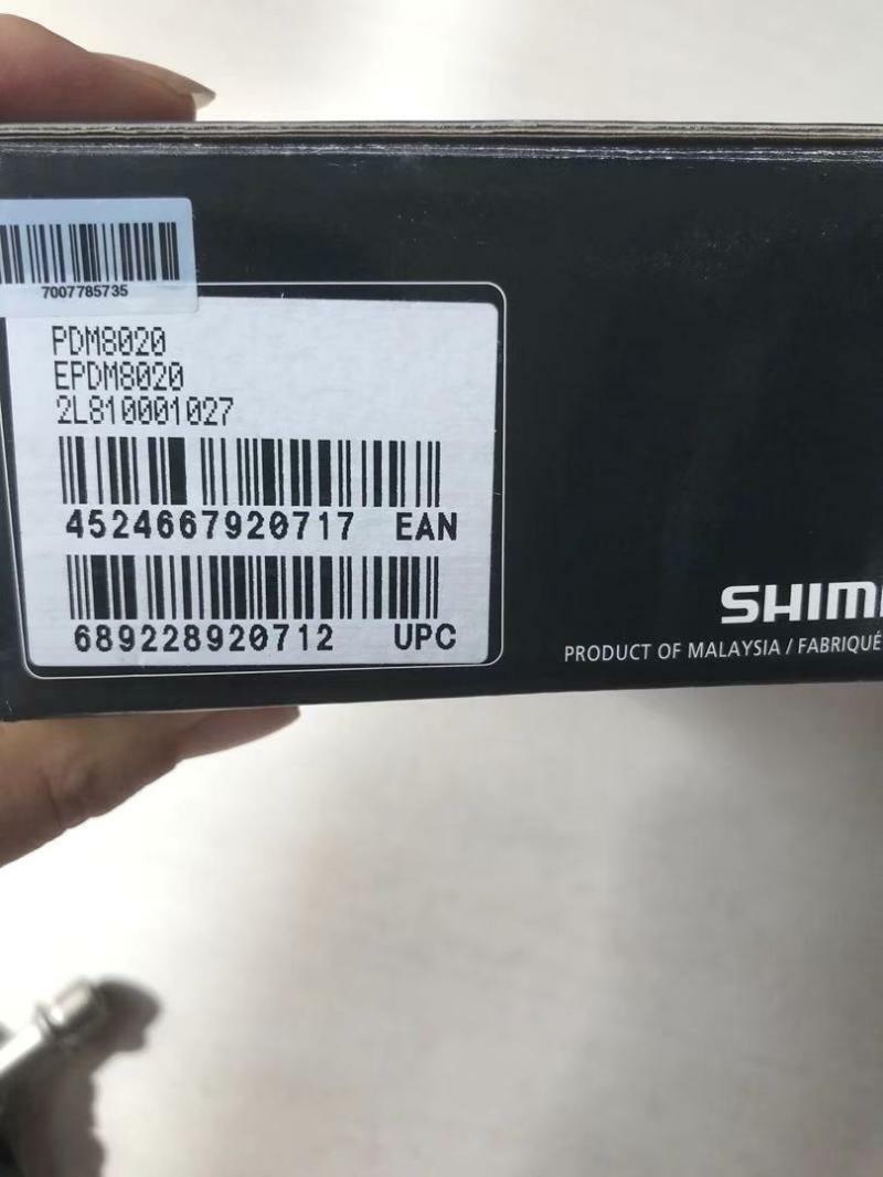 SHIMANO DEORE XT PD-M8020 mtb bike pedal with SPD cleats Self-Locking SPD MTB