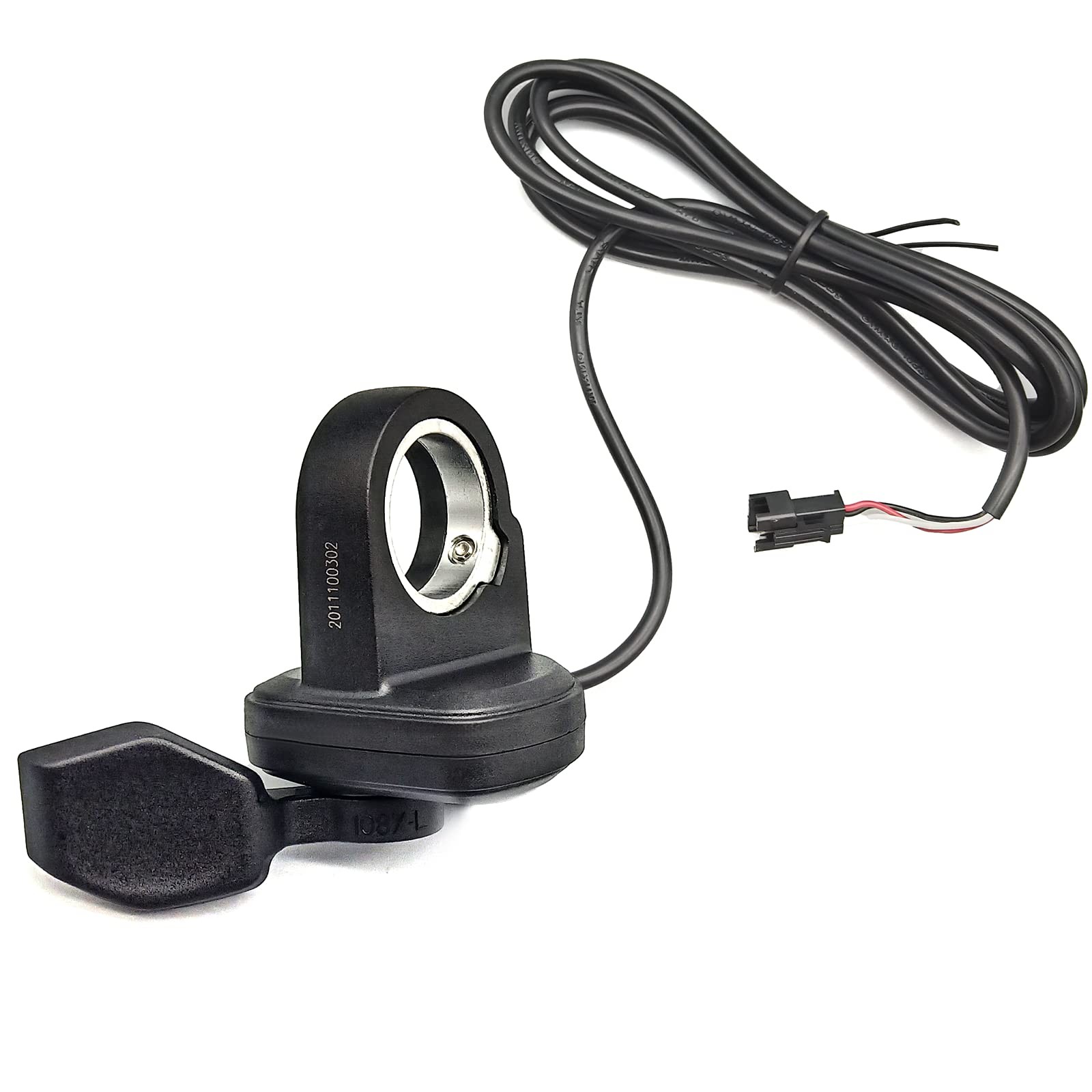 E-Bike Thumb Throttle，108X Left Thumb Throttle Speed Control 3 Pin SM Connect…