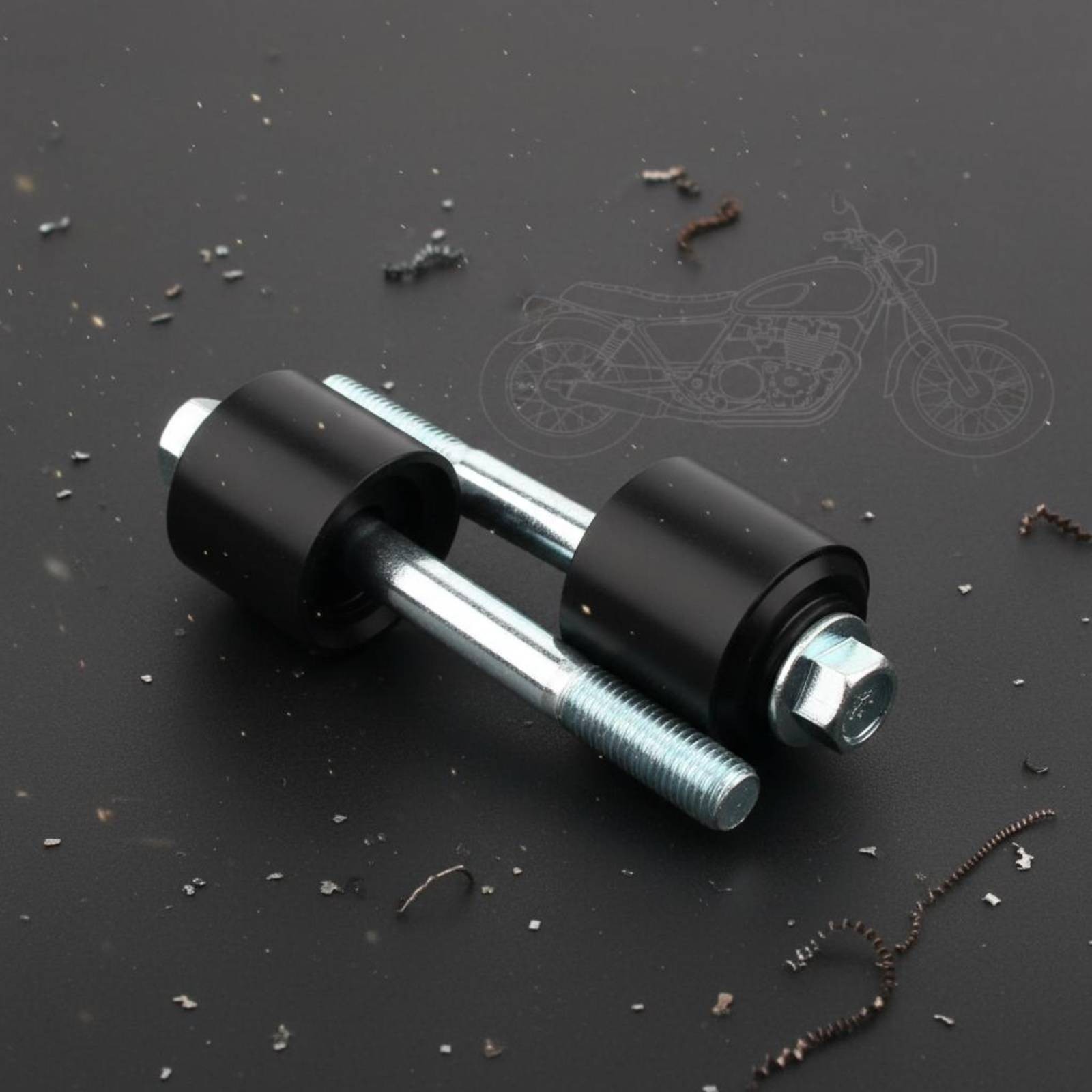Motorcycle Handlebar Riser Barrier 227 G Motorcycle Handlebar Riser Cylindrical