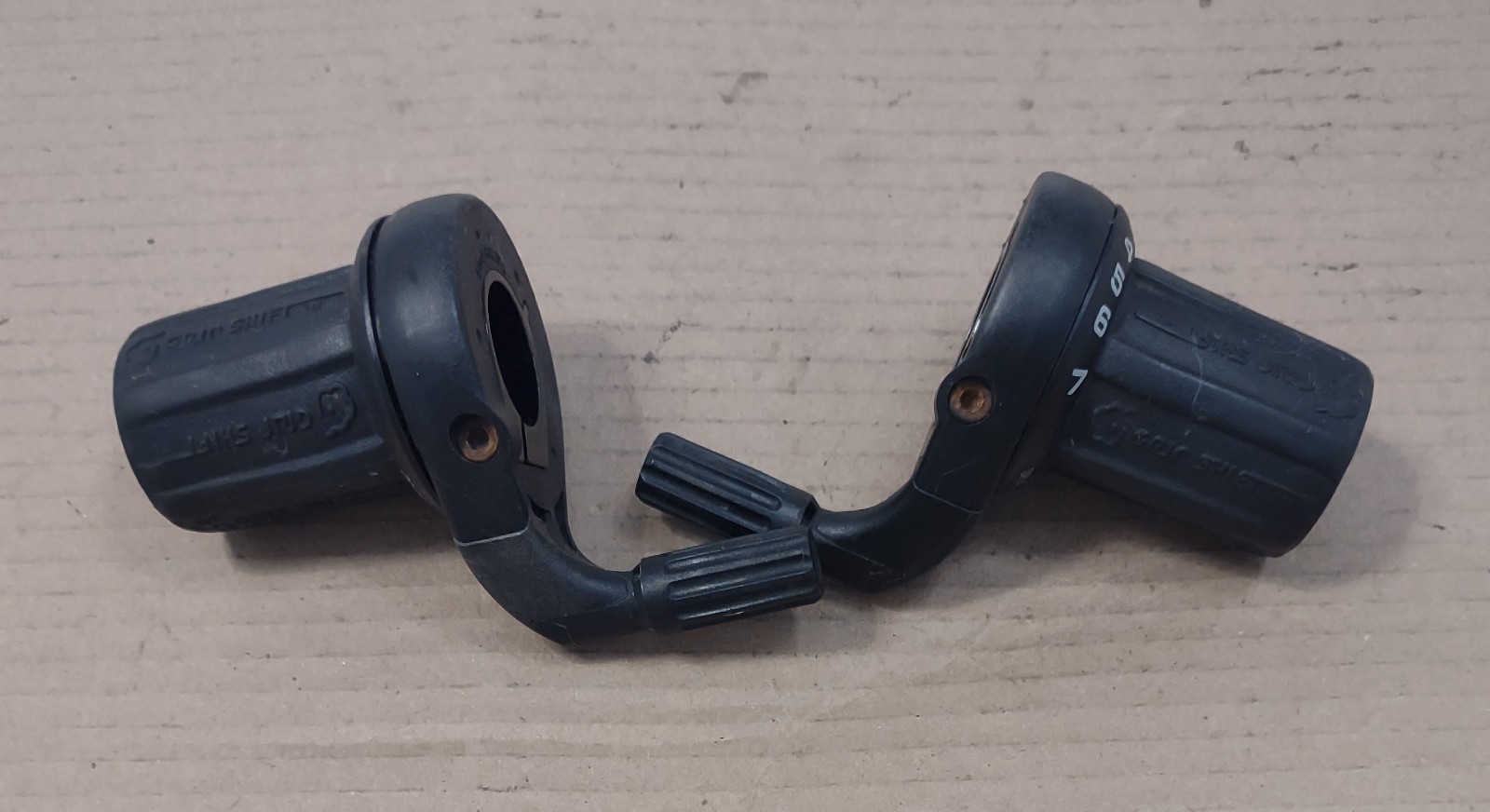 Sram Grip Shift Shift Levers SRT 400 Triple 7 Speed Vintage Bike