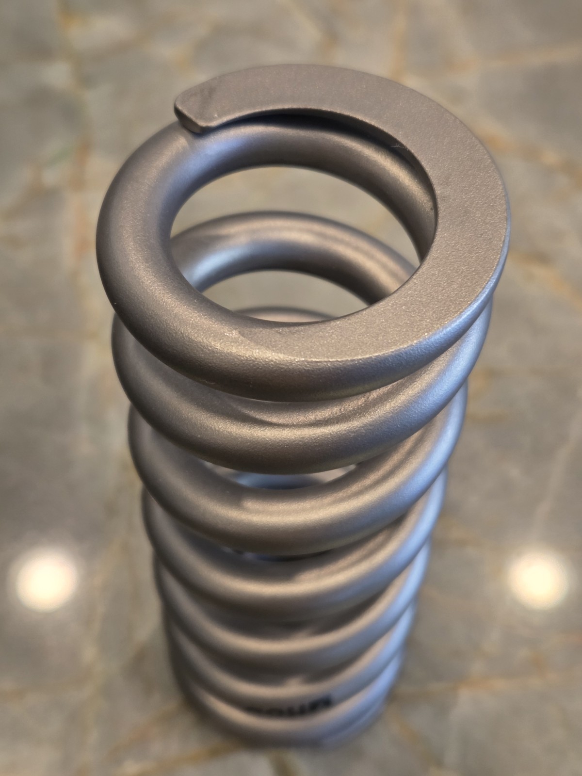 RCS TI Coil For Rear MTB Shock (Renton Coil Spring) 500lb Titanium