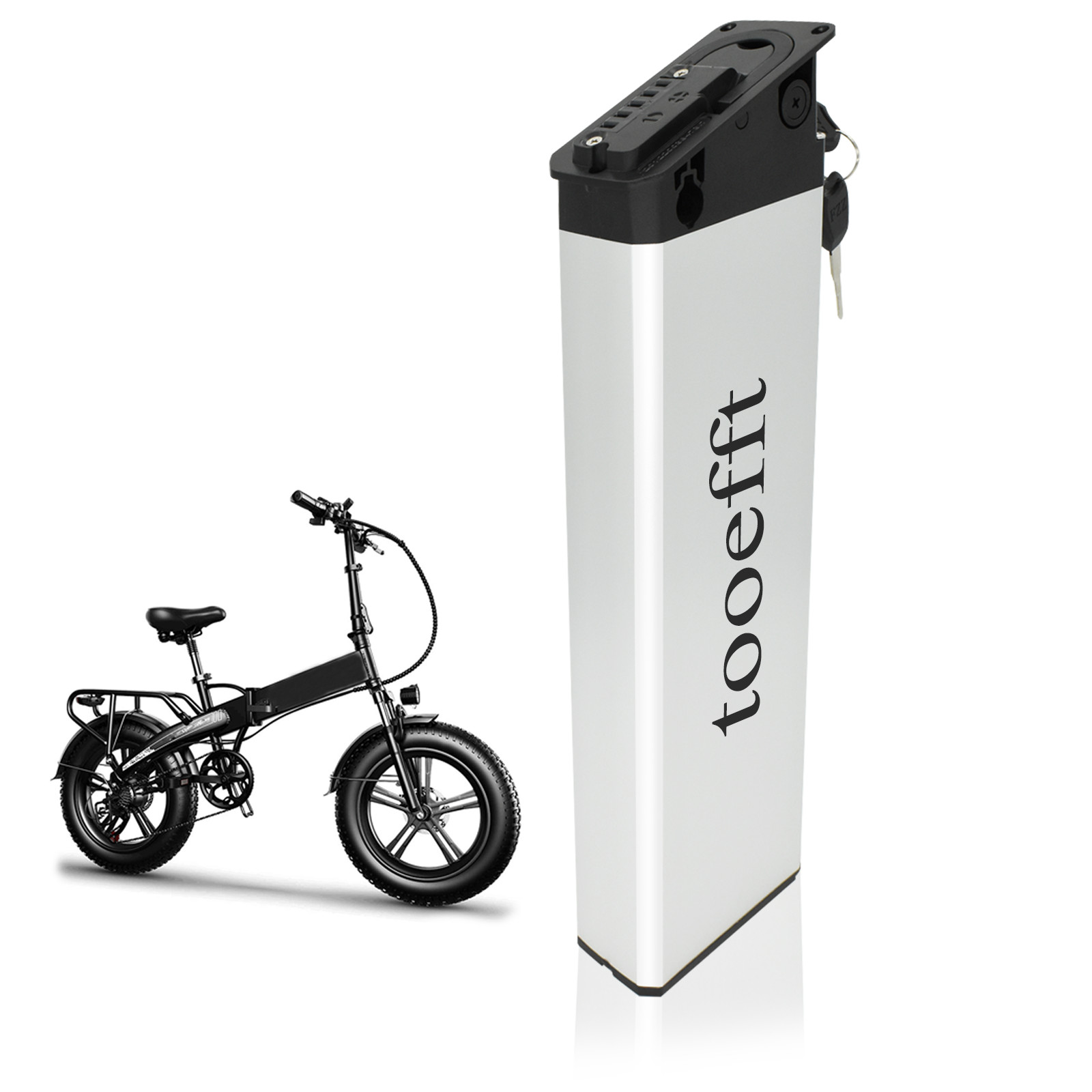 tooefft 48V 17.5Ah Electric Bike Lithium ion Batteries for MATE X LANKELEISI