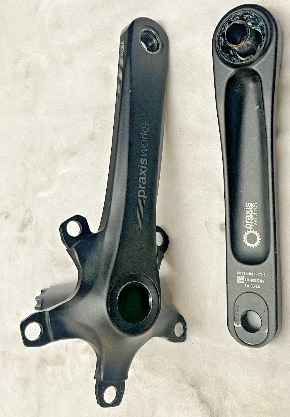 Praxis Works Alba M30 Road Crankset 172.5mm 110 BCD Forged Aluminum | Great Cond