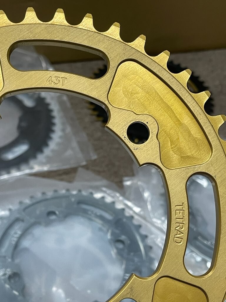 New Ciari Tetrad BMX Sprocket 104 BCD 38t-41t, 43t-46t color options!
