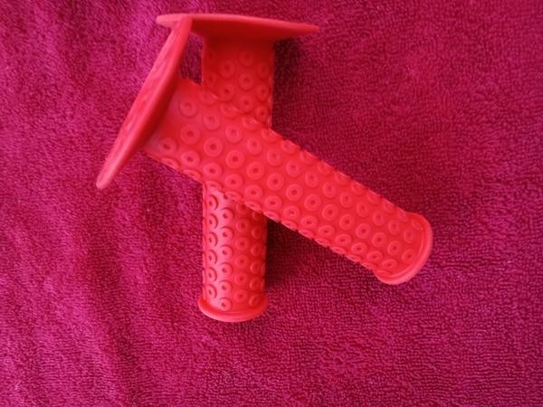 Redline by Kastan BMX Grips Red Oakley Style