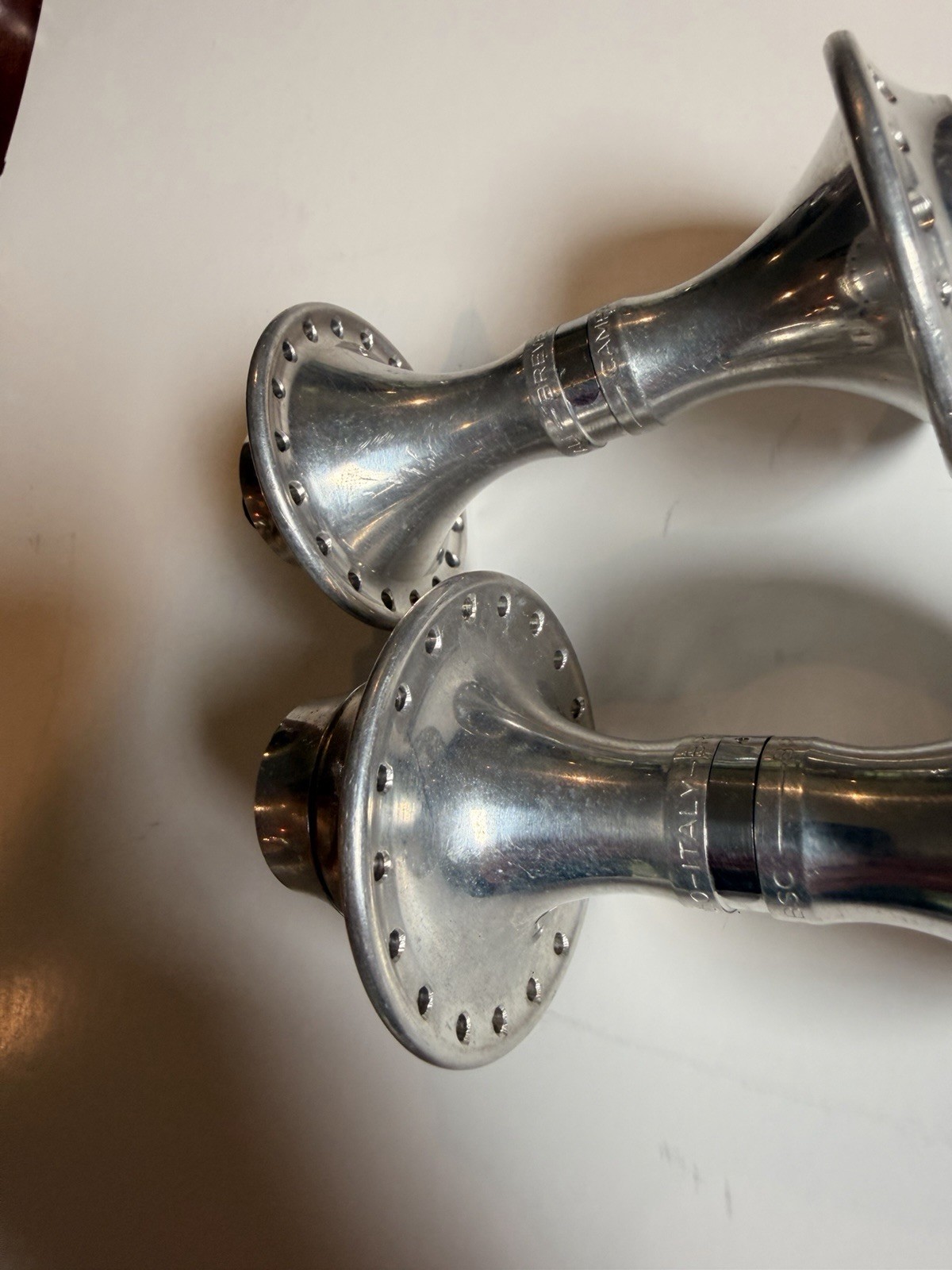 Vintage Campagnolo C-Record Hubset – 36H – 126/100 mm- NOS